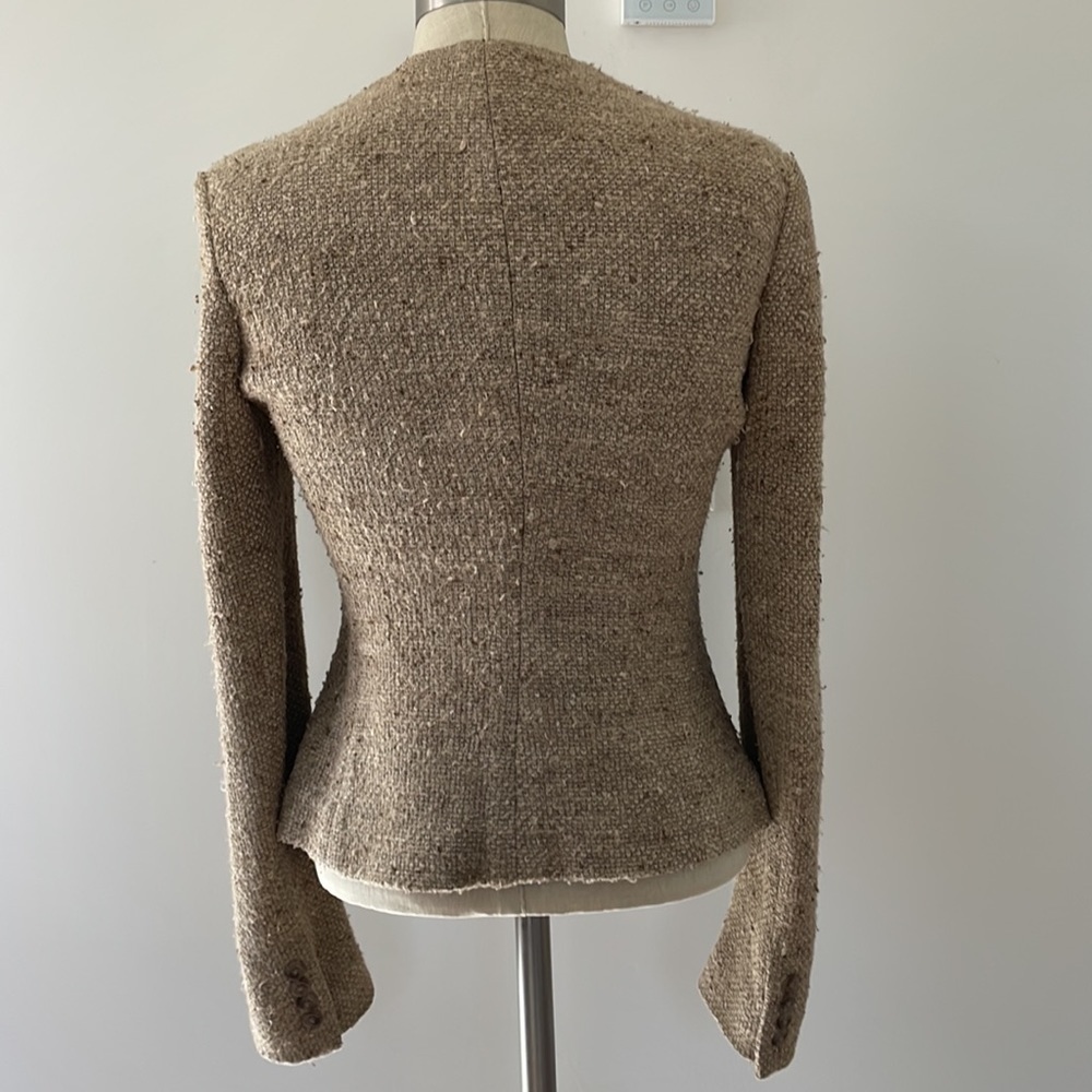 Ralph Lauren Black Label Vintage Silk Blazer size 6 - Picture 5 of 15